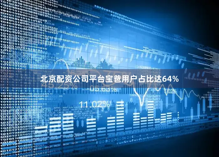 北京配资公司平台宝爸用户占比达64%
